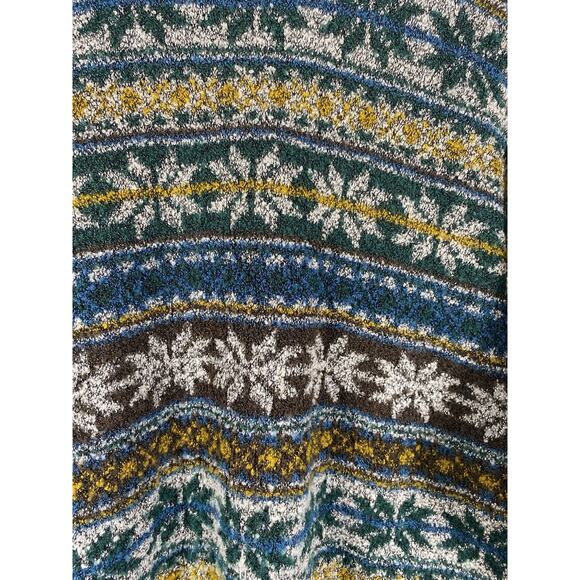 The Avenue Sweater Size 1X Womens Nordic Fair Isle Tunic Womens Cabincore Ski - Picture 10 of 16